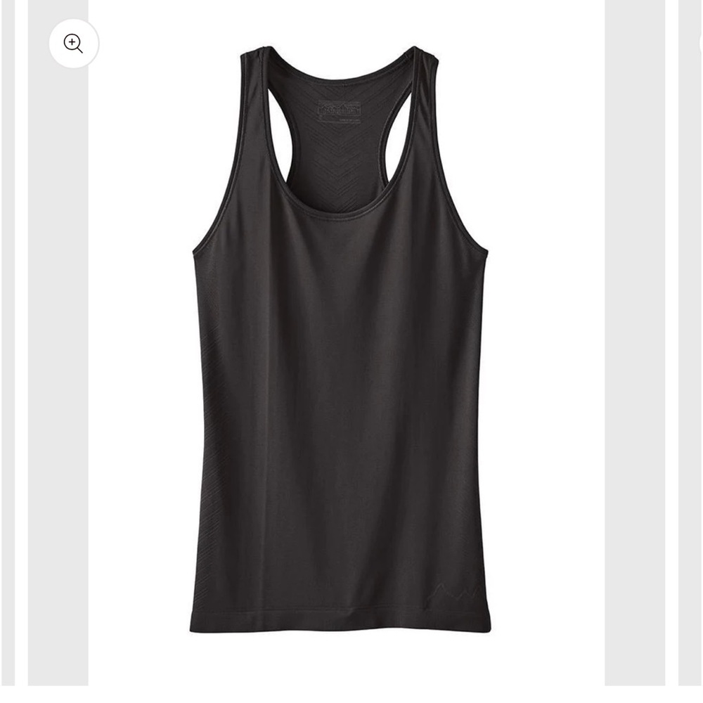 PATAGONIA WOMEN'S SLOPE RUNNER TANK TOP GRAY NWOT Size L